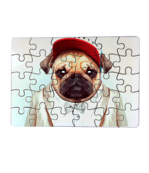 จิ๊กซอว์ภาพเหมือน Love my dog Jigsaw